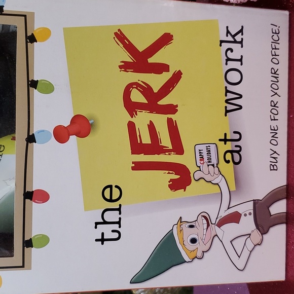 🎄🎅NIB🤶🎄 "The Jerk at Work" Elf!  🎄🎄🎄 - Picture 2 of 16